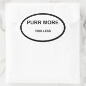 Spint meer sissen minder Sticker (Tas)