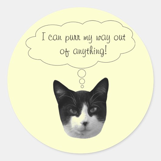 Spint mijn manier uit om het even welke Stickers (Voorkant)