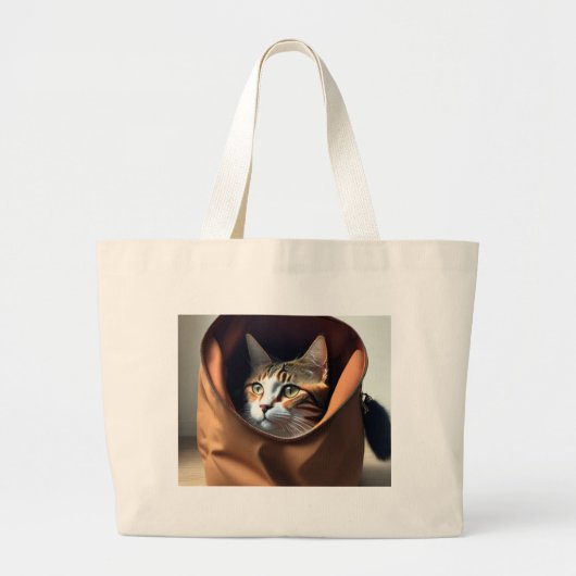 Spint perfect Schattig Grote Tote Bag (Voorkant)