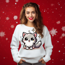 Spint perfect Schattige Cat-tastic Design Trui