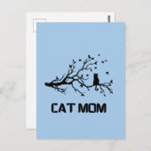 "Spint perfect trotse kattenmoeder" Briefkaart (Voorkant / Achterkant)