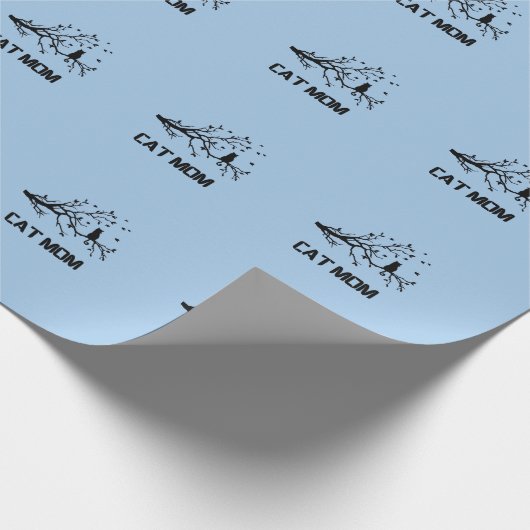 "Spint perfect trotse kattenmoeder Cadeaupapier (Hoek)