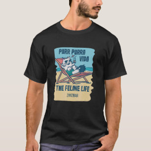 Spint Purra Vida The Feline Life Zanzibar T-shirt