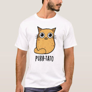Spint-tato Funny Cat Potato Pun T-shirt