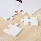 Spint-ty tijd! - Feestelijke Cat Christmas Design Legpuzzel (Zijkant)