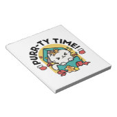 Spint-ty tijd! - Feestelijke Cat Christmas Design Notitieblok (Schuin)