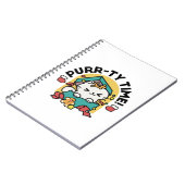 Spint-ty tijd! - Feestelijke Cat Christmas Design Notitieboek (Linkerzijde)