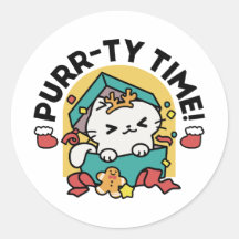 Spint-ty tijd! - Feestelijke Cat Christmas Design