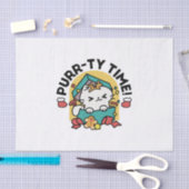 Spint-ty tijd! - Feestelijke Cat Christmas Design Tissuepapier (Craft)