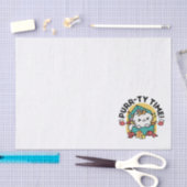 Spint-ty tijd! - Feestelijke Cat Christmas Design Tissuepapier (Craft)