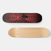 Spinweb met spinskateboard skateboard (Horizontaal)