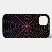 Spinweb zwart paars oranje Halloween patroon Case-Mate iPhone Case (Achterkant (horizontaal))