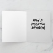 SPINX HAIRLESS CAT CATS BIG BIRTHDAY KAART (Binnen)