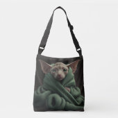 SPINX HAIRLESS CAT PURSES, ALLE OVER DRUKTAS CROSSBODY TAS (Voorkant)