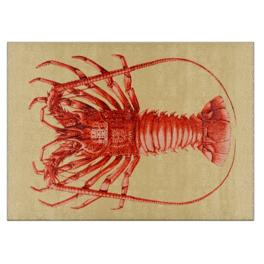Spiny Lobster Cutting Board Snijplank (Voorkant)