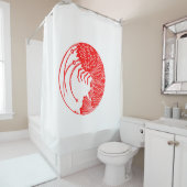 Spiny lobster douchegordijn (In situ)