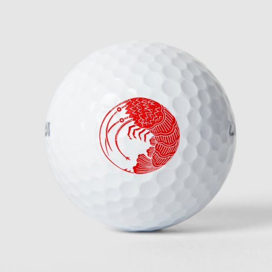 Spiny lobster golfballen (Voorkant)