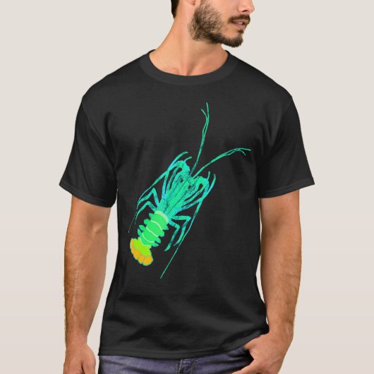 Spiny Lobster Lobstering Schaaldieren Zeevruchten T-shirt (Voorkant)
