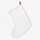 Spiny Lobster met Santa Hat Stocking Grote Kerstsok (Achterkant (Hangend))