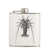  Spiny Lobster Persoonlijke Sjabloon Heupfles (Voorkant)