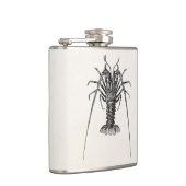  Spiny Lobster Persoonlijke Sjabloon Heupfles (Rechts)