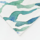 Spiny Seahorse Artwork Fleece Blanket Deken (Hoek)