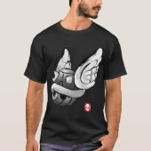 Spiny shell sumi e funny t-shirt (Voorkant)