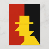 spion briefkaart (Voorkant)