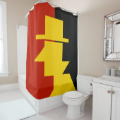 spion douchegordijn (In situ)