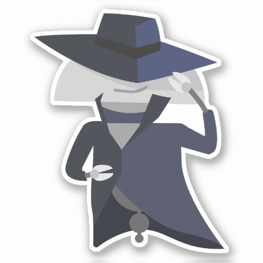 Spion Mia Sticker (Voorkant)