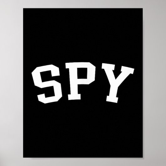 spion poster (Voorkant)