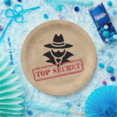 Spion/Secret Agent Theme Party Papieren Bordje (Feest)