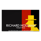 spion visitekaartje magneet (Voorkant)