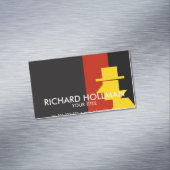 spion visitekaartje magneet (Voorbeeld)