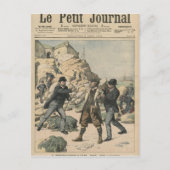 Spionage in Frankrijk Arrestatie van een Engelse k Briefkaart (Voorkant)