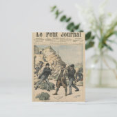 Spionage in Frankrijk Arrestatie van een Engelse k Briefkaart (Staand voorkant)