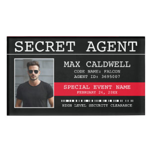 spionageagent naambadge