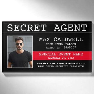 spionageagent naambadge