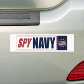 spionNAVY Bumpersticker (Op auto)