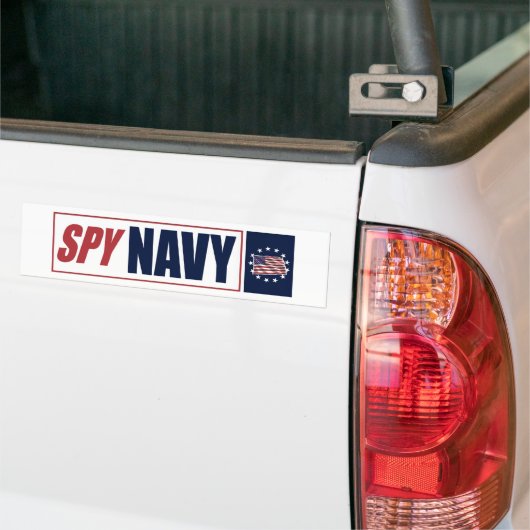 spionNAVY Bumpersticker (Op Truck)