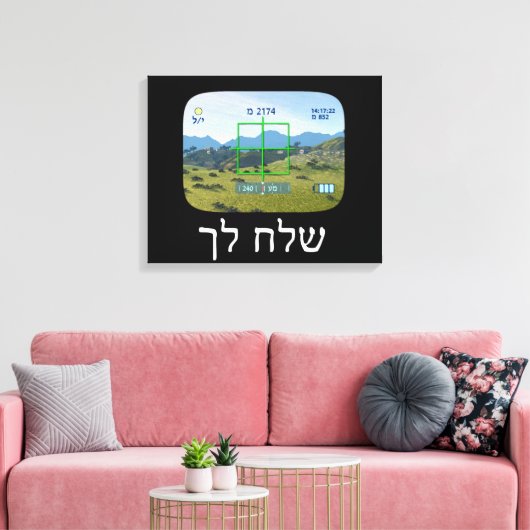 spionnen canvas afdruk (Insitu (Woonkamer))