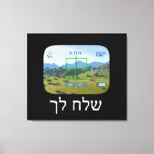 spionnen canvas afdruk (Voorkant)