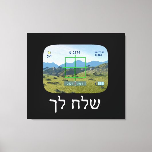 spionnen canvas afdruk (Voorkant)