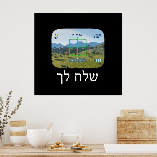 spionnen poster (Keuken)