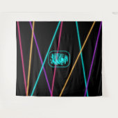 Spionnenfeest Laser Wandkleed (Voorkant (horizontaal))