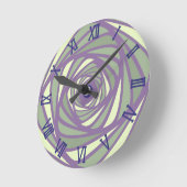 Spiraal 4 kleuren ronde klok (Hoek)