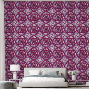 Spiraal 5 kleuren behang