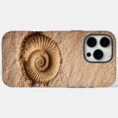 Spiraal Ammoniet Fossiel Case-Mate iPhone Case (Achterkant (horizontaal))