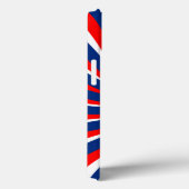 Spiraal blauw rood Case-Mate iPhone case (Achterkant / Rechts)