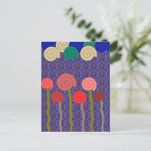 spiraal briefkaart (Staand voorkant)